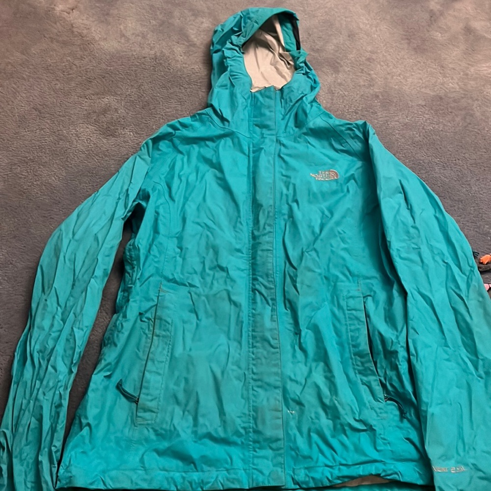 North face small rain jacket